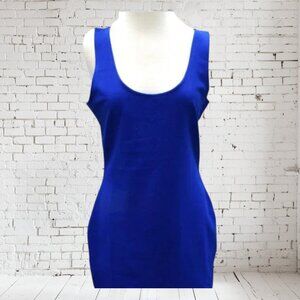 NWOT Divided Bodycon Royal Blue Mini Dress